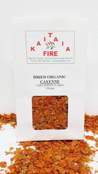 Chili Flakes - Dried Cayenne 100g