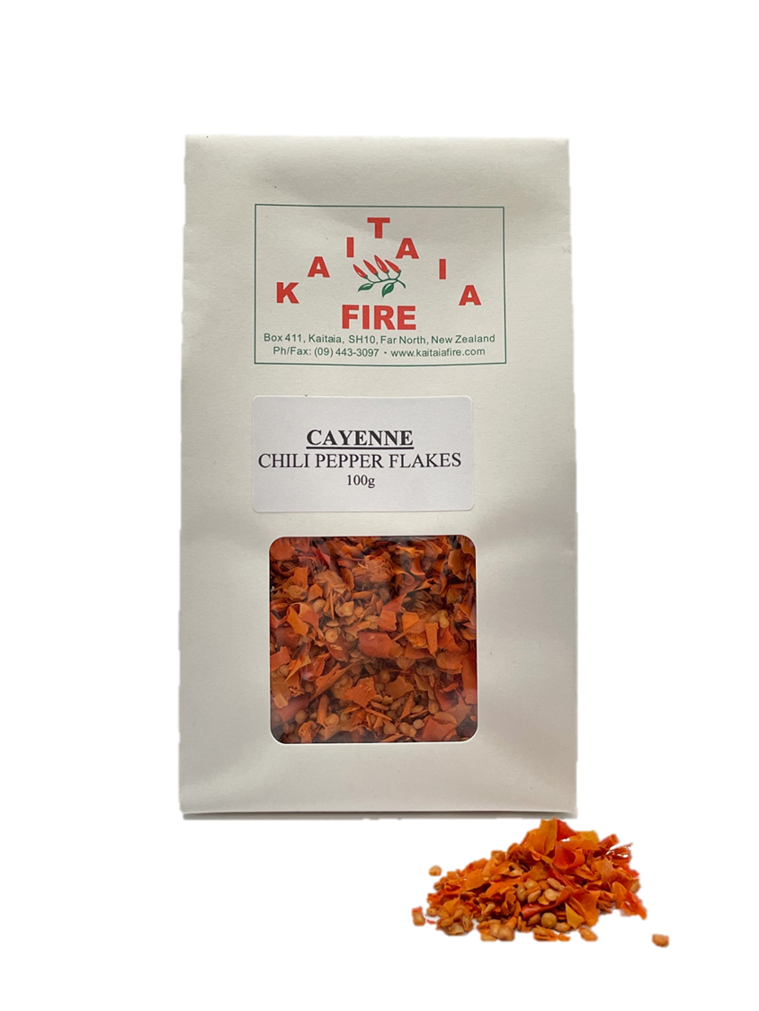 Chili Flakes - Dried Cayenne 100g